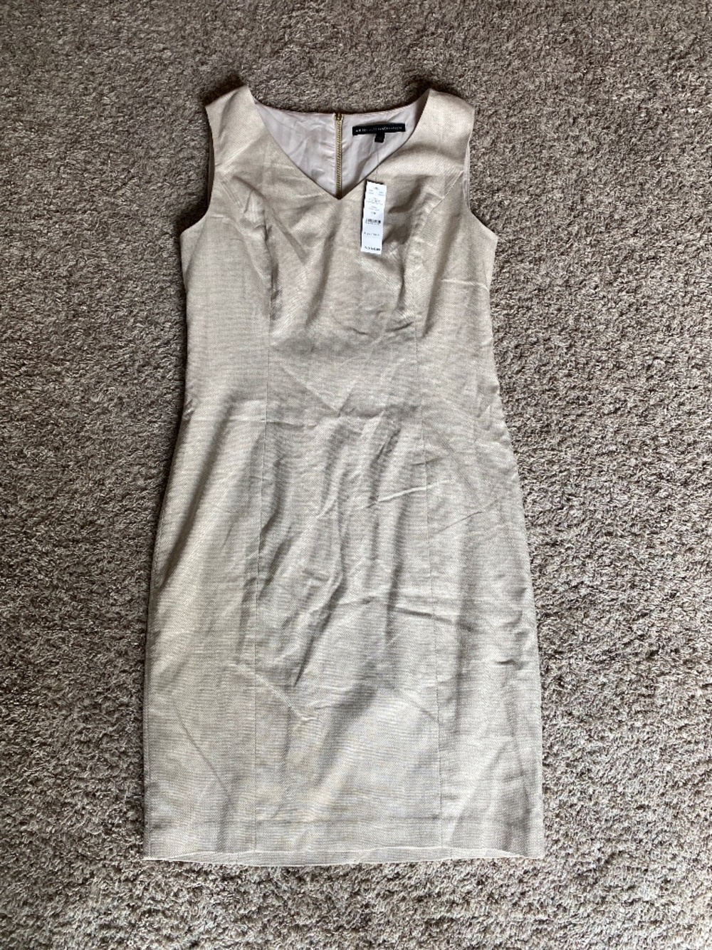 White House Black Market Knee-Length Dress, Size 10